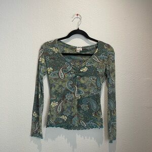 Y2K Mesh Long Sleeve